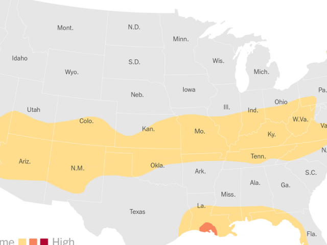 Storms Crawling Along the Gulf Coast Are Raising the Risk of Flooding