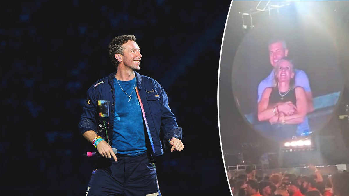 MLB broadcaster cracks Chris Martin joke amid Coldplay 'kiss cam' drama that led to CEO's resignation  at george magazine