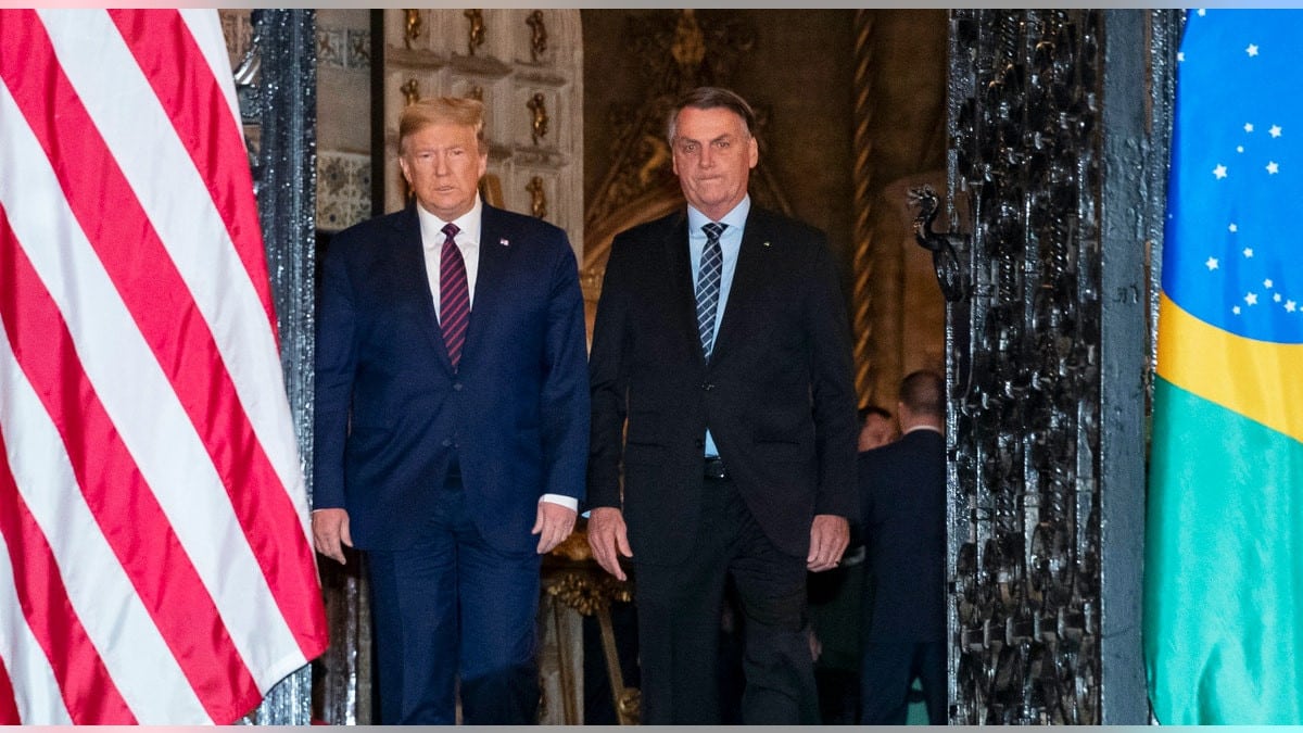 Trump calls for immediate end to ‘unjust’ trial of former Brazilian President Jair Bolsonaro  at george magazine