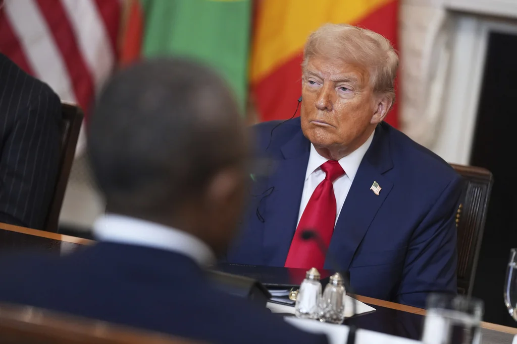 ‘Stupid people’ who attacked ICE agents are backed by left-wing money: Trump  at george magazine