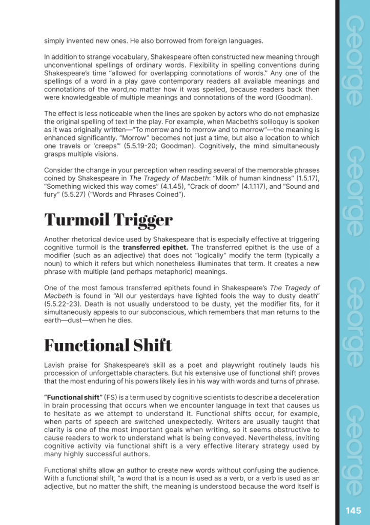 Hurly-Burly Neurological Vexation  at george magazine