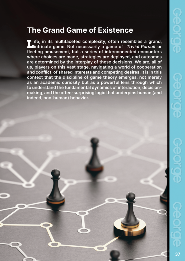 What is GAME THEORY?  at george magazine