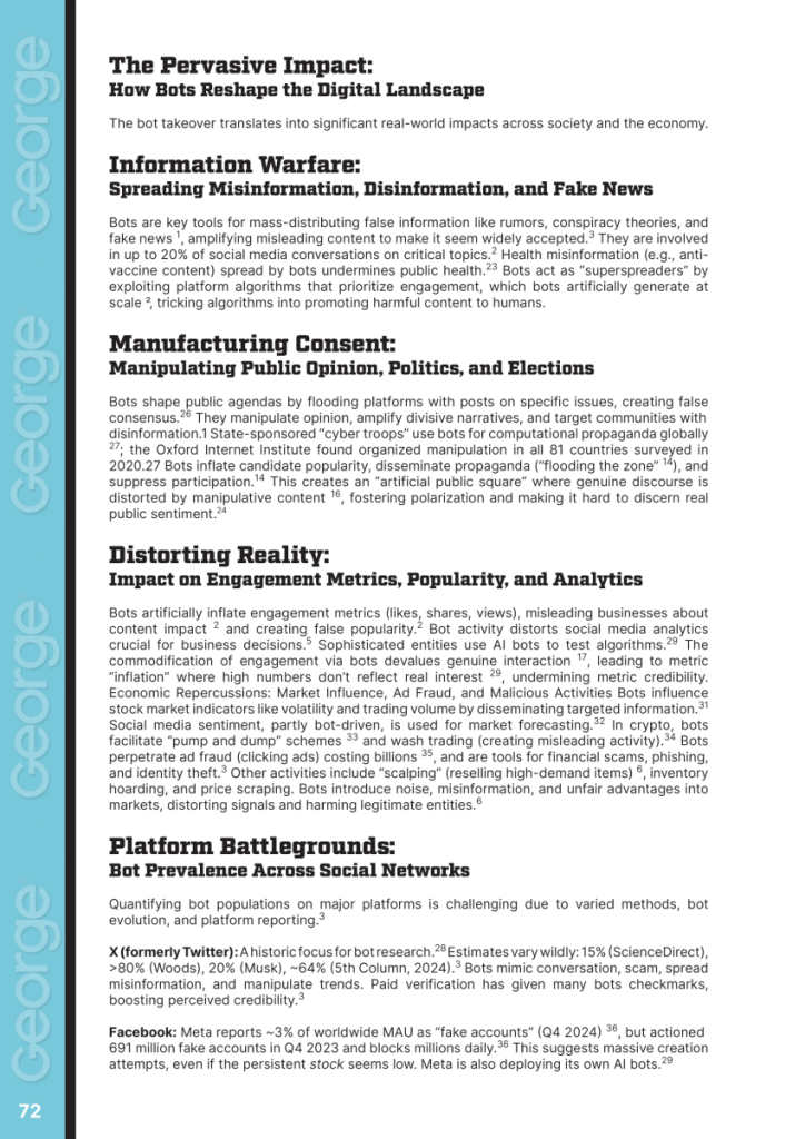 Bot Takeover: How Automation RULES Social Media  at george magazine