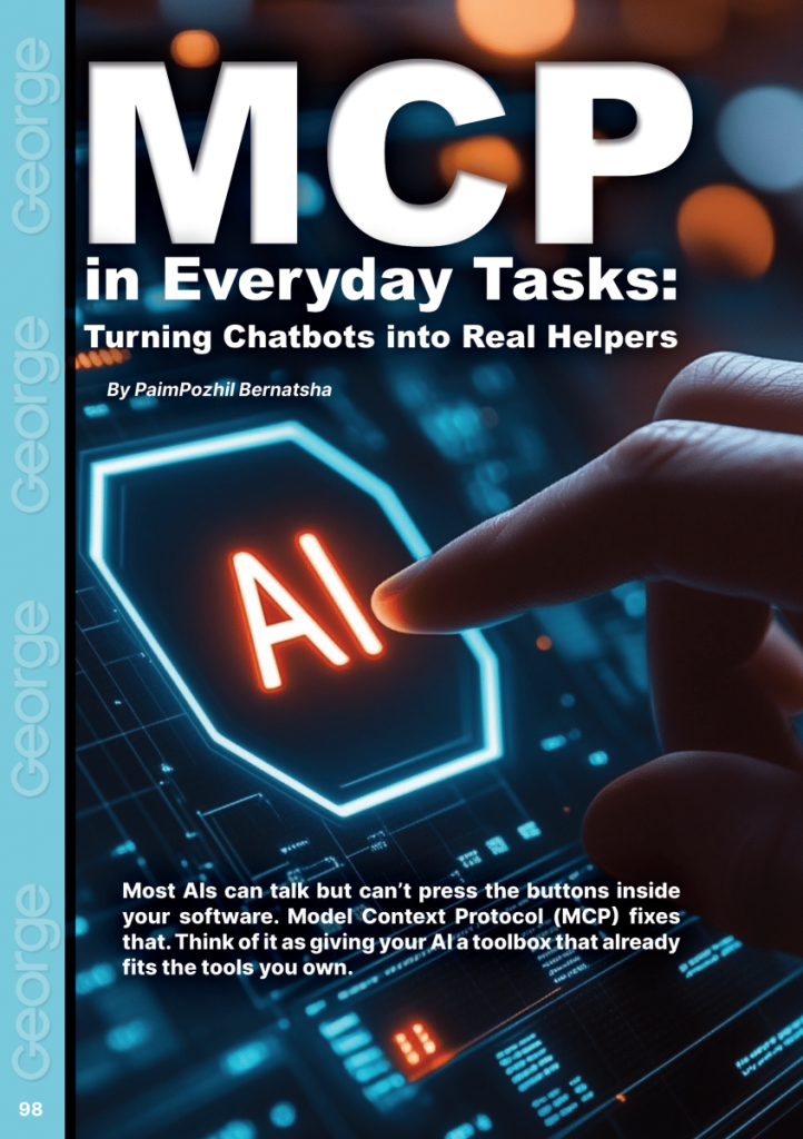 Chatbots Becoming REAL Helpers: MCPs in Everyday Tasks  at george magazine