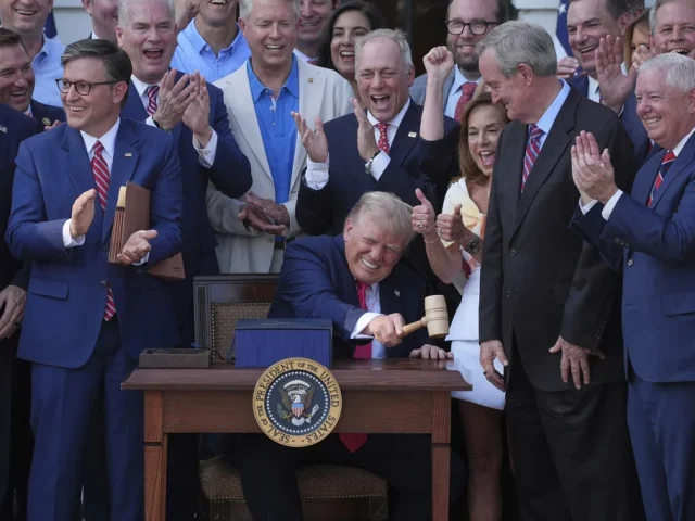 Trump hails ‘big, beautiful bill’ as ‘greatest victory yet’ as he signs it into law