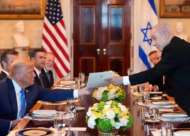 Benjamin Netanyahu pins his political future on Trump