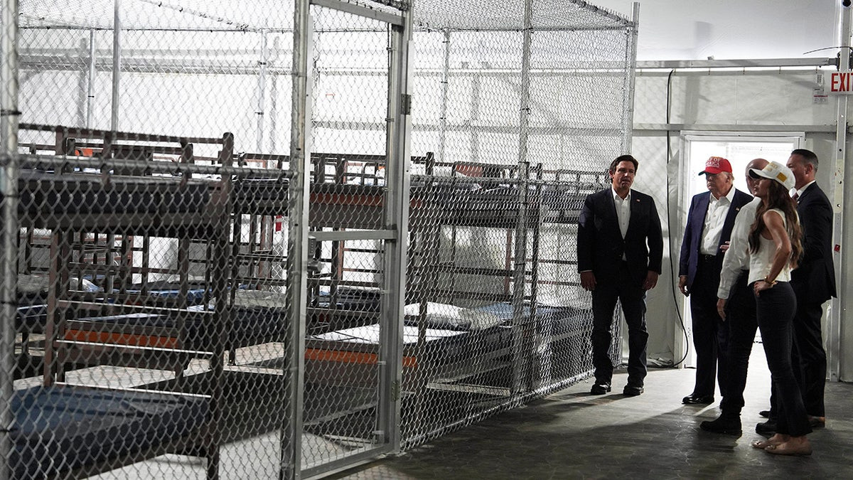 Trump says only way out of ‘Alligator Alcatraz’ is deportation  at george magazine