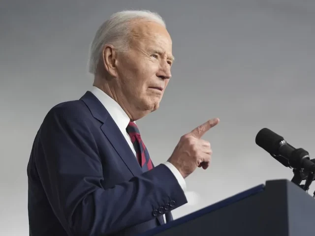 Biden steps into spotlight to push back against Trump and defend record