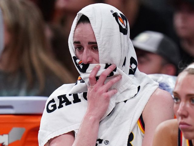 Caitlin Clark leaves Fever’s win in tears as she appears to suffer injury
