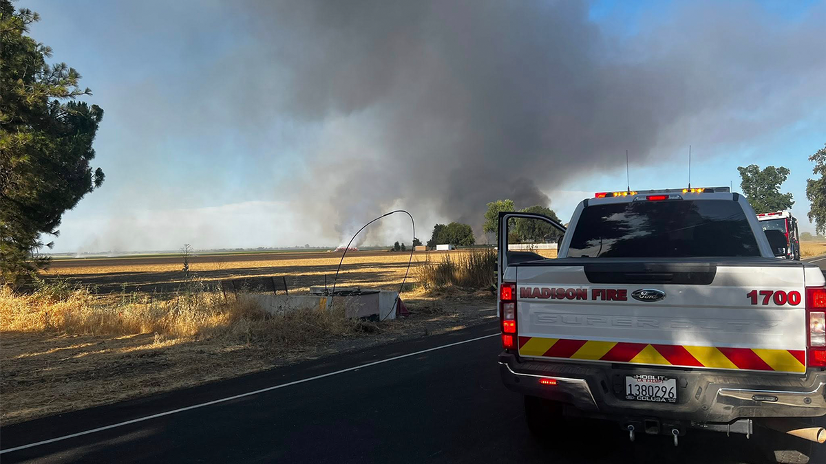 Crews respond to massive explosions at fireworks facility in California  at george magazine