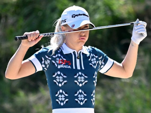 British golfer Charley Hull forced to withdraw from tournament after collapsing twice