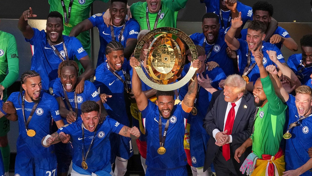 Chelsea star says he was 'confused' Trump shared stage as players celebrated Club World Cup win  at george magazine