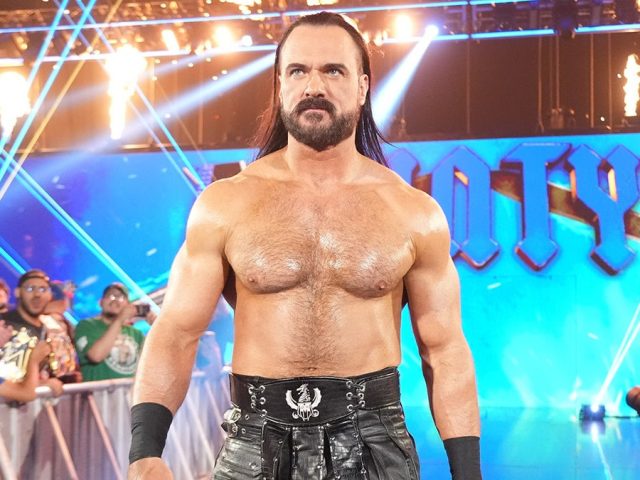 WWE star Drew McIntyre dishes on how he finally got his ‘bored at work’ shirt made