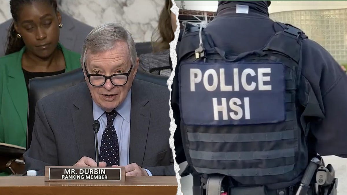 DHS fires back at Durbin for claiming federal agents are just 'arresting gardeners' instead of criminals  at george magazine