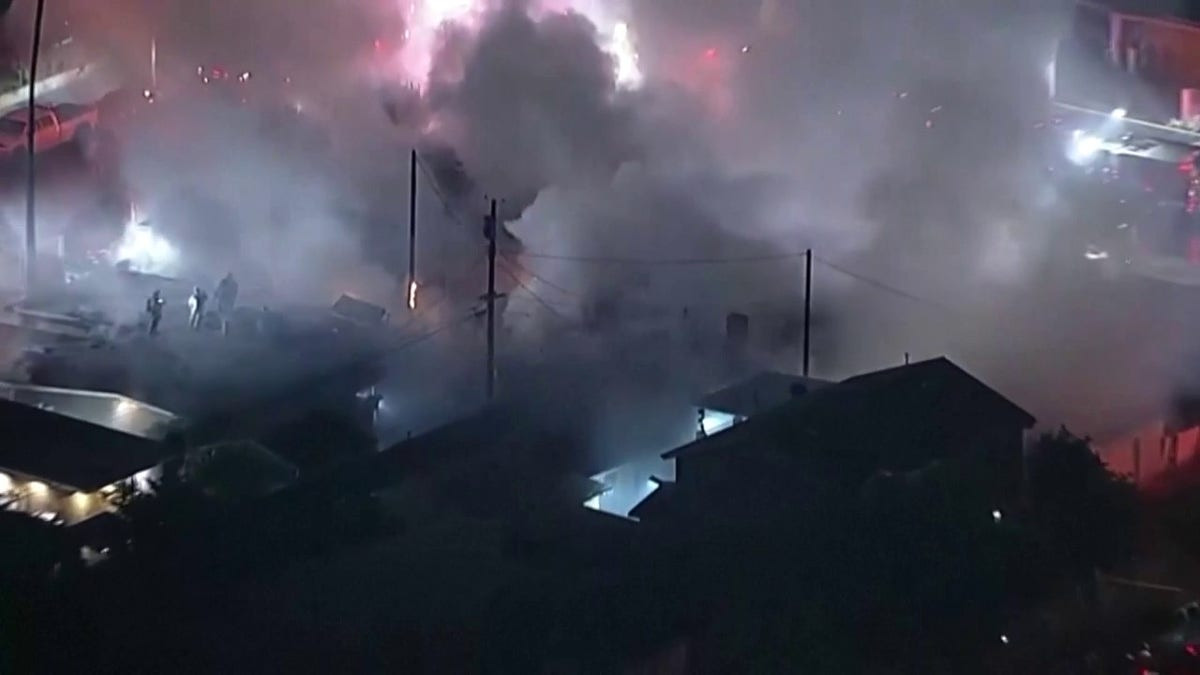 One dead after fireworks explosion sets Los Angeles home on fire  at george magazine