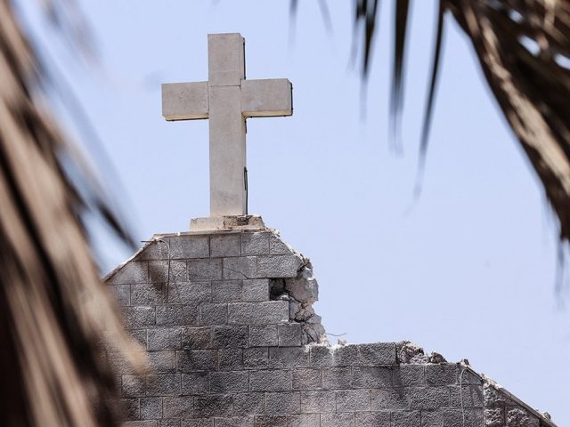 Pope demands ceasefire after Gaza’s Catholic church is hit in apparent Israeli strike