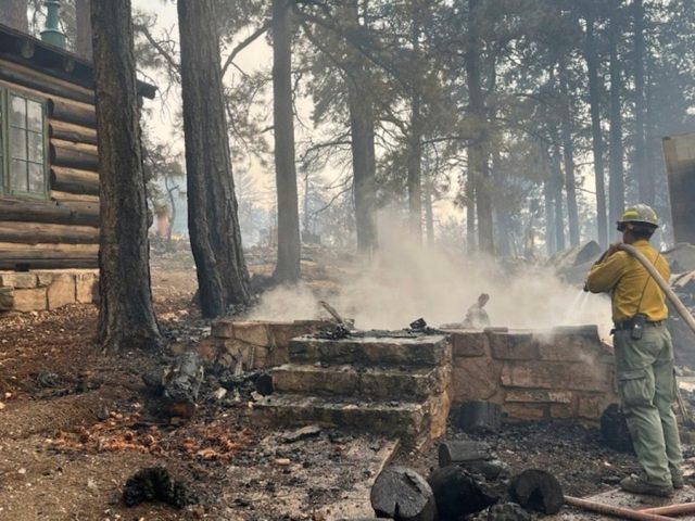 Historic Grand Canyon Lodge destroyed in wildfire, which closes North Rim for season