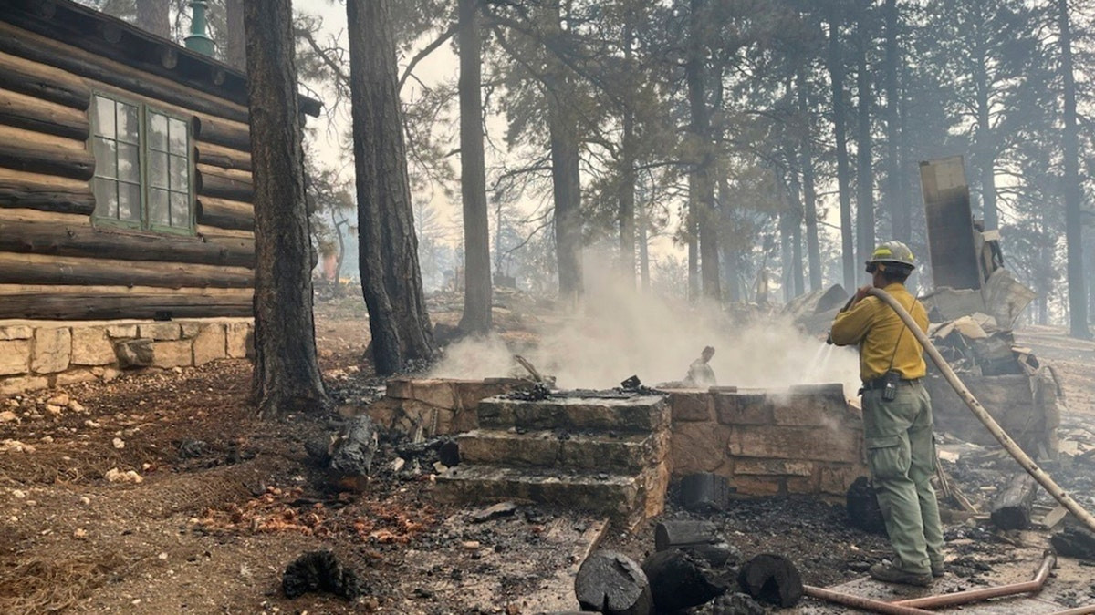 Historic Grand Canyon Lodge destroyed in wildfire, which closes North Rim for season  at george magazine
