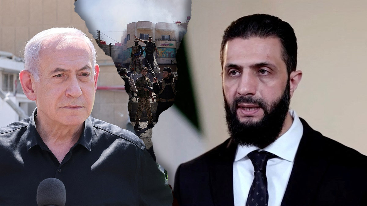 Israel strikes Syria's military headquarters as the  regime clashes with Druze civilians  at george magazine