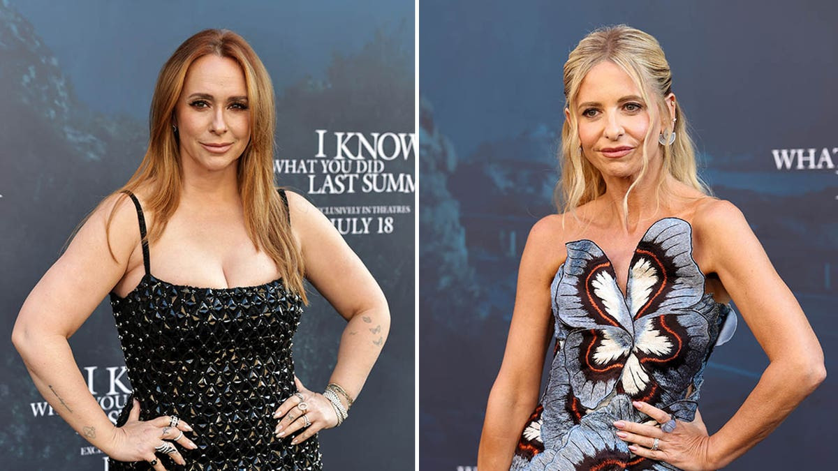 Jennifer Love Hewitt says she has 'not talked' to Sarah Michelle Gellar since she was 18 amid feud rumors  at george magazine