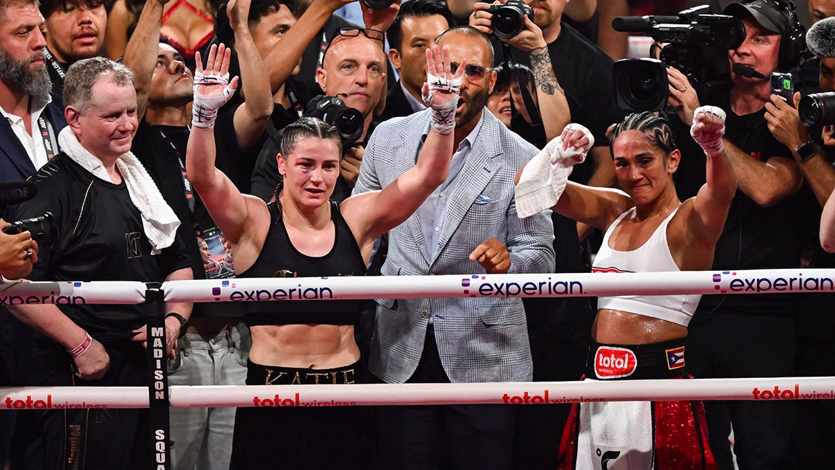 Katie Taylor defeats Amanda Serrano for third time in controversial majority decision  at george magazine