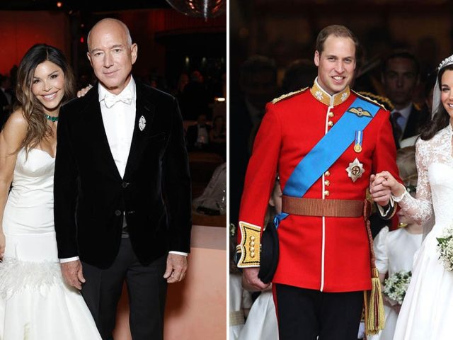 Jeff Bezos and Lauren Sánchez share unexpected wedding singer link with Prince William and Kate Middleton