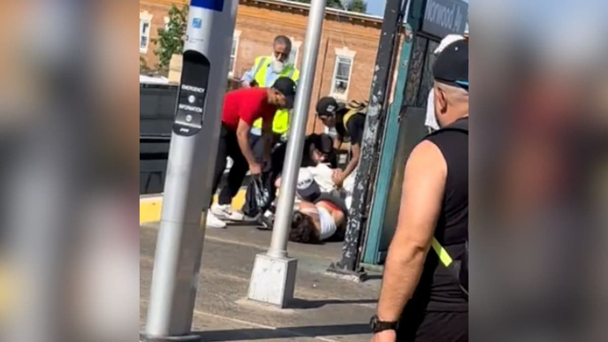 Subway riders deliver street justice to brute who grabbed screaming woman on platform  at george magazine