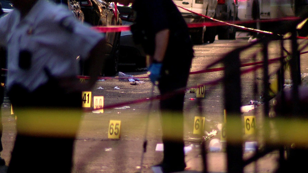 Holiday weekend turns deadly as gunfire erupts in Philadelphia residential neighborhood  at george magazine