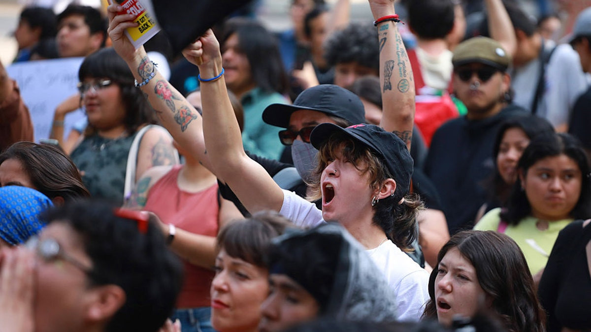 Americans targeted in Mexico City as locals protest against tourism and soaring rents  at george magazine