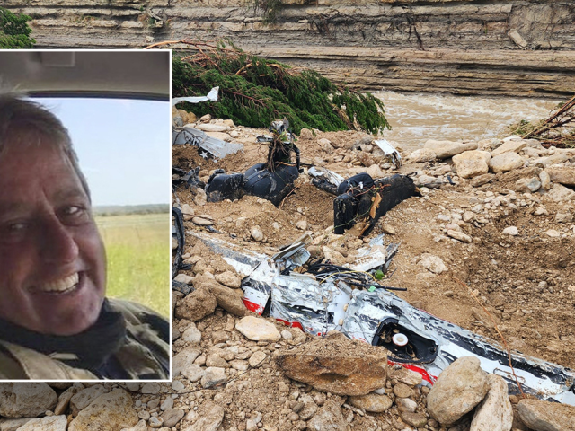 Harrowing photos show what’s left of volunteer fire chief’s vehicle after he was swept away in Texas floods