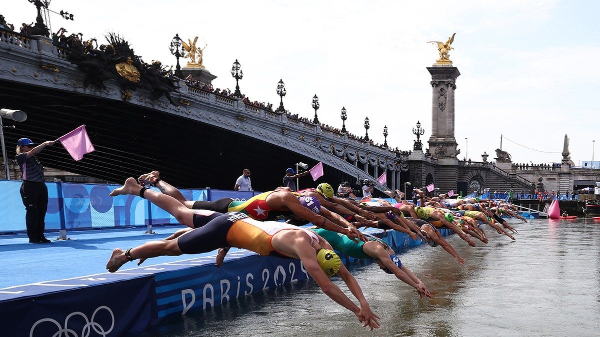 Once-polluted Paris river reopens for public swimming after Olympics rush to clean it up  at george magazine