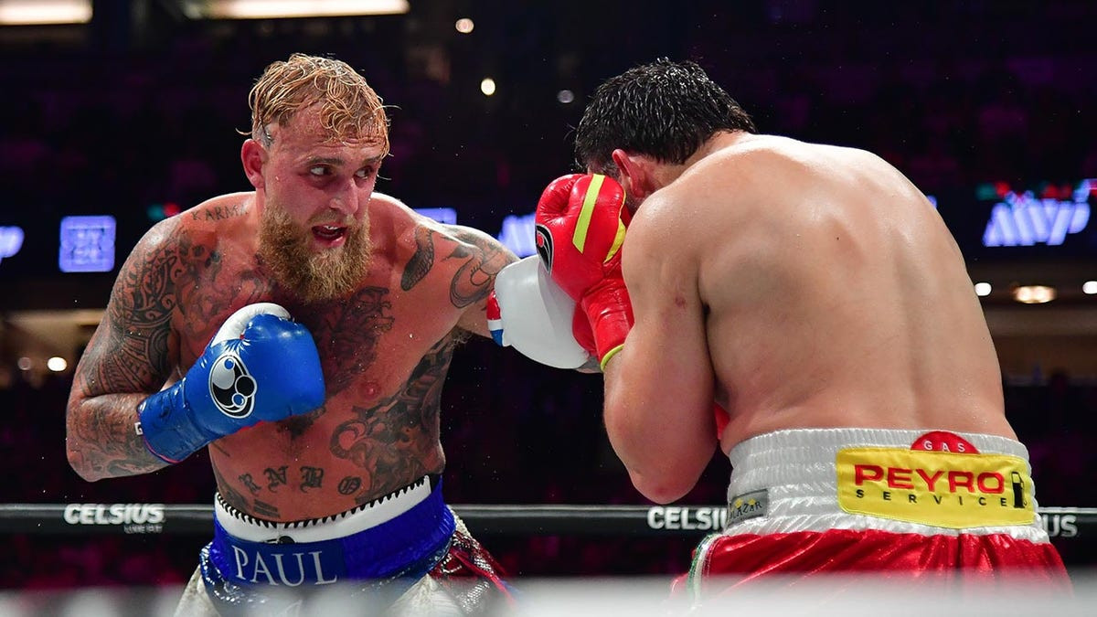 Jake Paul trolls opponent arrested by ICE with American flag emoji on social media  at george magazine