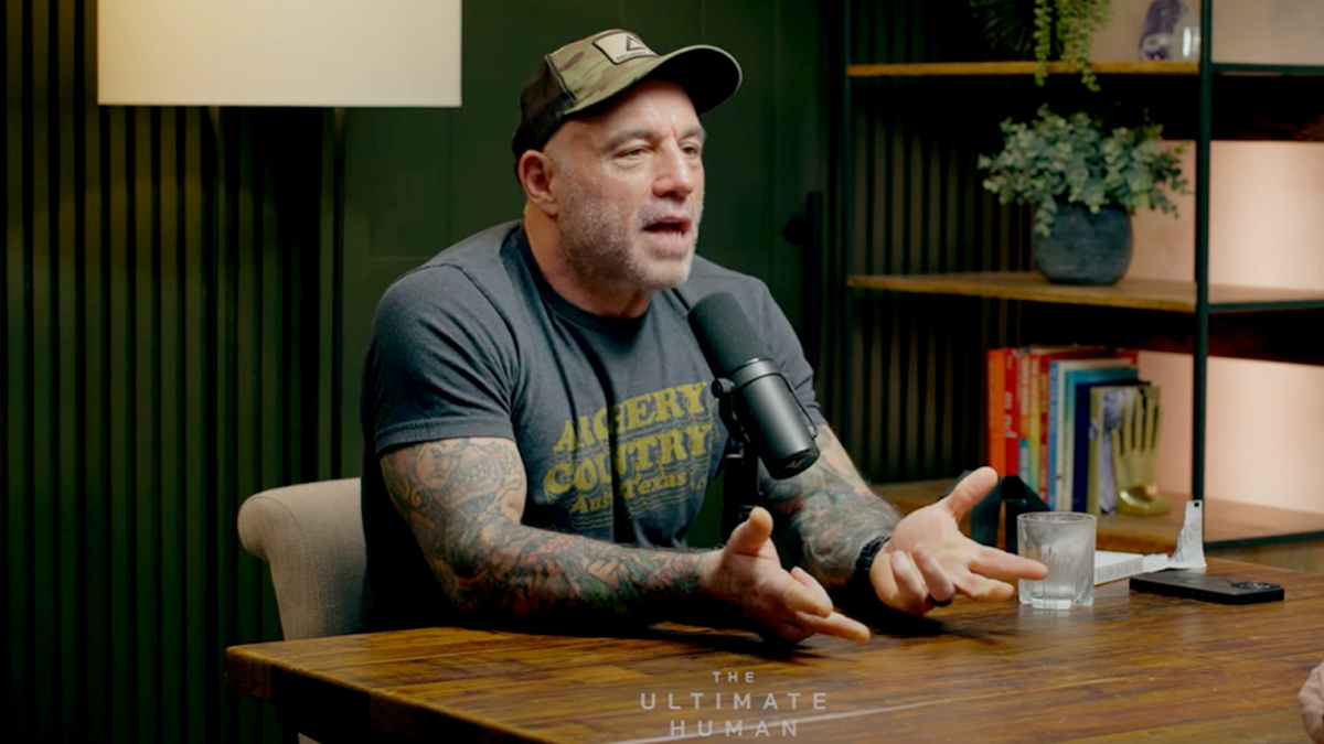 Rogan reveals what persuaded him to finally interview Trump right before the election  at george magazine