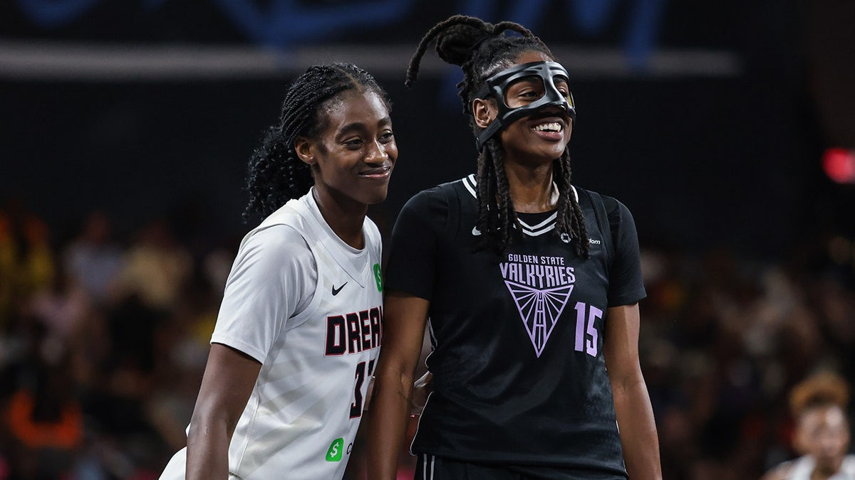 WNBA game interrupted as bizarre object flies onto court  at george magazine