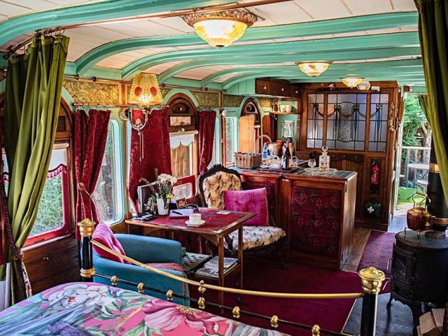 Man transforms 128-year-old railway carriage into unique stay that guests ‘adore’