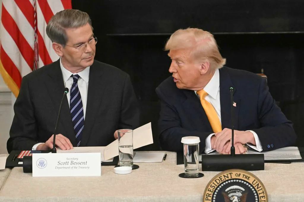 Trump denies report that Bessent advised him against firing Powell  at george magazine