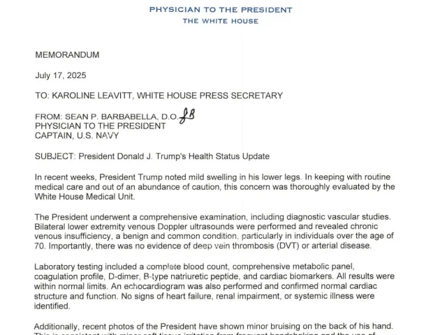 Chronic venous insufficiency: What to know about Trump’s condition