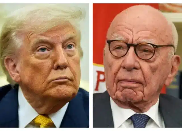 Trump to sue WSJ and Rupert Murdoch after ‘defamatory’ story on Epstein birthday letter