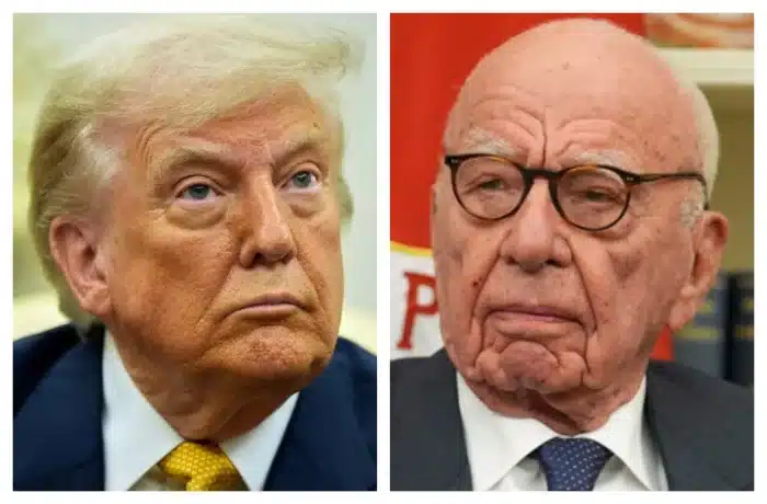 Trump to sue WSJ and Rupert Murdoch after ‘defamatory’ story on Epstein birthday letter  at george magazine