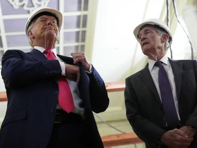 Trump relents on Fed renovations after tense tour with Powell: ‘Just get it finished’