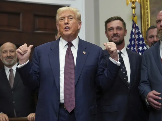 Trump urges Washington Commanders to revert to Redskins name ahead of stadium vote