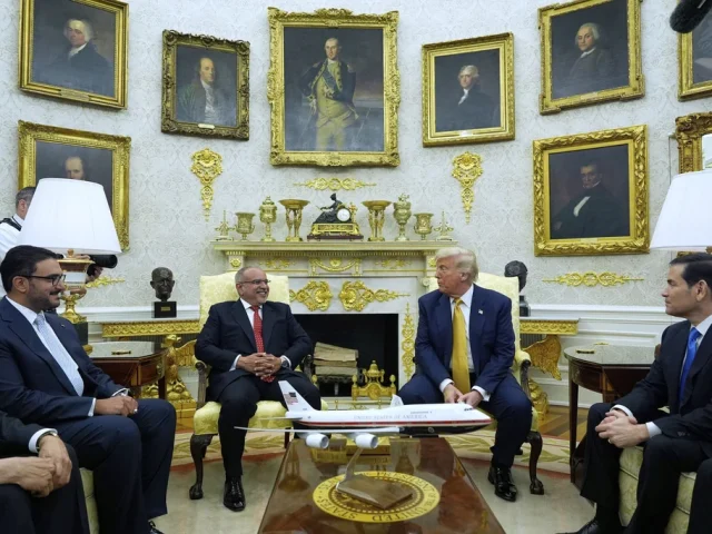 WATCH LIVE: Trump participates in bilateral meeting with Bahraini crown prince