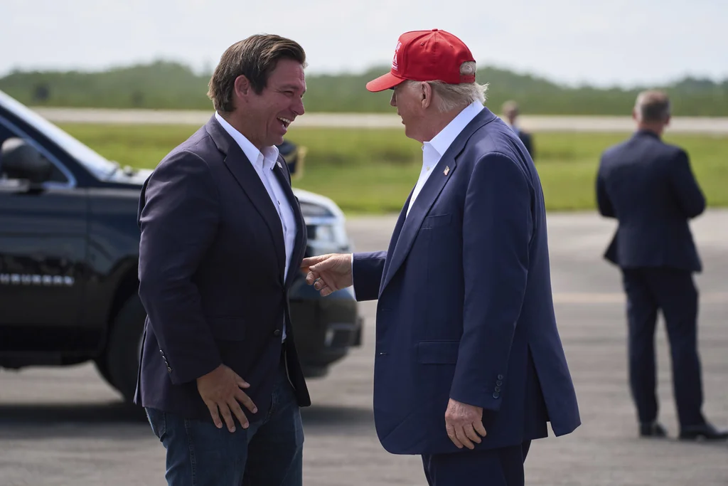 Big, beautiful bromance: Trump, DeSantis show the power of reconciliation  at george magazine