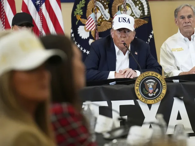 Trump defends NWS forecast ahead of Texas flood as he faces scrutiny over cuts