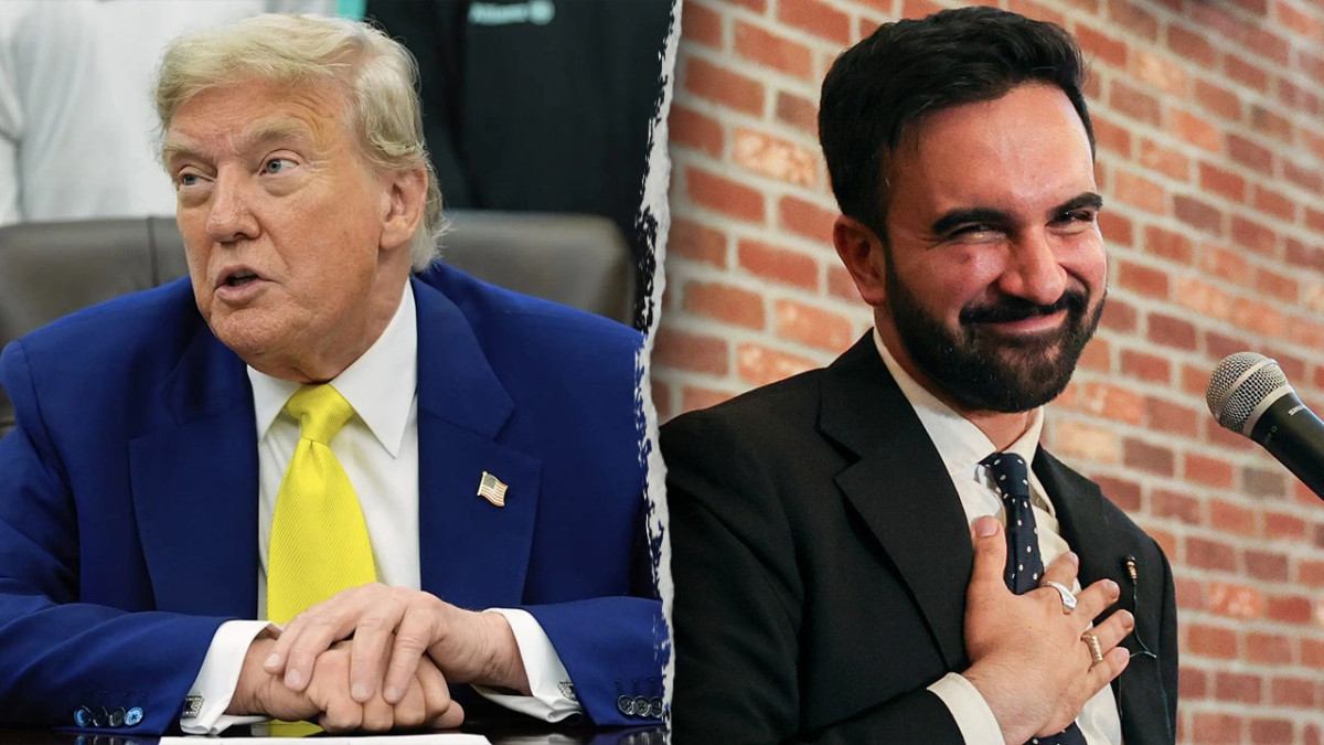 Trump slams ‘total nut job’ Mamdani for not condemning ‘globalize the intifada’ phrase  at george magazine