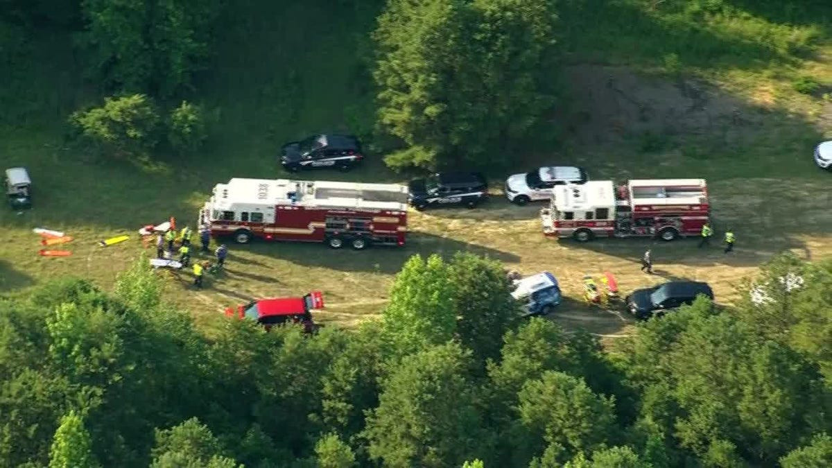 Small plane goes down at New Jersey airport in 'mass casualty' emergency  at george magazine