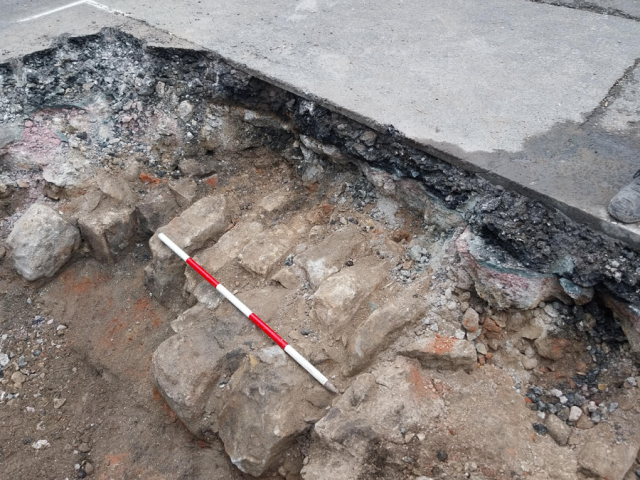 Sinkhole in historic city reveals medieval hospital hiding just beneath street level