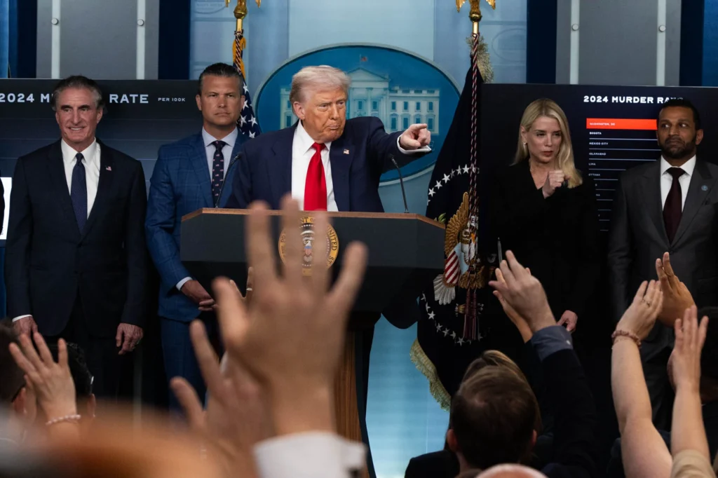 Some aspects of home rule sidelined as Trump takes control of DC police force  at george magazine