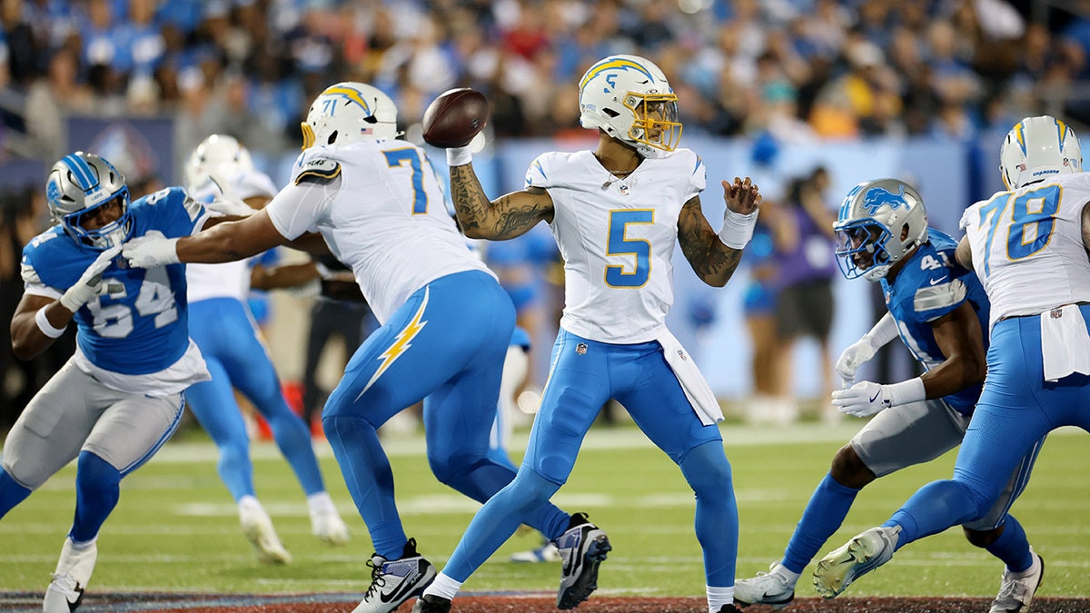 Chargers rout Lions in Hall of Fame Game behind strong Trey Lance performance in preseason opener  at george magazine