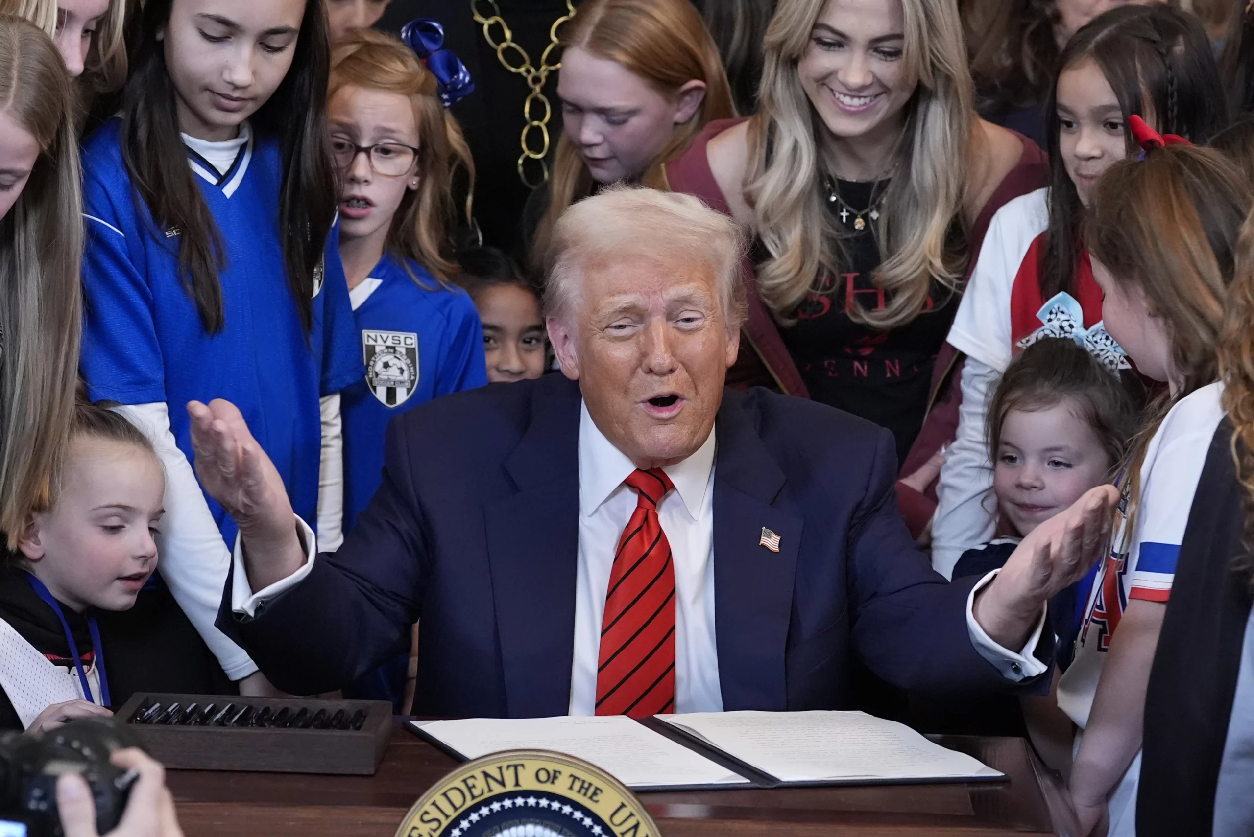 Democratic states sue Trump administration over youth transgender-related care order  at george magazine